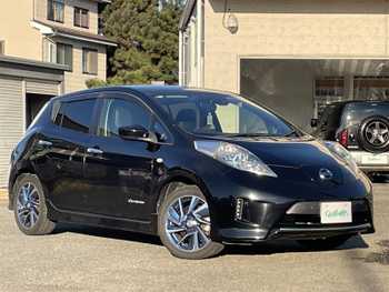 日産 リーフ S エアロスタイル 1オーナー 充電ケーブル有 社外ナビ