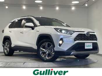 トヨタ ＲＡＶ４ ハイブリッドG 純正9型ナビ サンルーフ 追従走行 ETC BSM