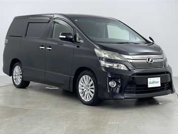 トヨタ ヴェルファイア 2．4Z 後席用モニター 寒冷地仕様 ビルトインETC