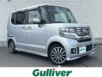 ホンダ Ｎ ＢＯＸ カスタム G ターボSSパッケージ 純ナビ　Bカメラ　両側パワスラ　クルコン