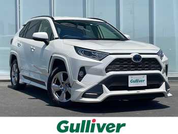 トヨタ ＲＡＶ４ ハイブリッドG TRDフルエアロ 純正9インチナビ ドラレコ