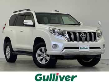 トヨタ ランドクルーザー プラド TX Lパッケージ ベージュ内装 スペアタイヤ ルーフレール