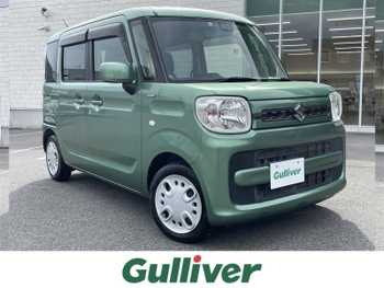 スズキ スペーシア HYBRID G 4WD ブレーキサポート ナビ 両側スライド