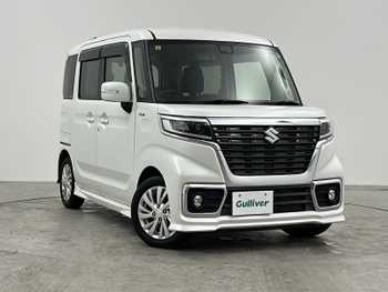 スズキ スペーシア カスタム HYBRID GS 禁煙 Bカメ 片パワ コナセン 衝突軽減 ETC
