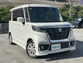 スズキ スペーシア カスタム HYBRID GS 県外仕入  片側パワスラ  衝突軽減 ETC