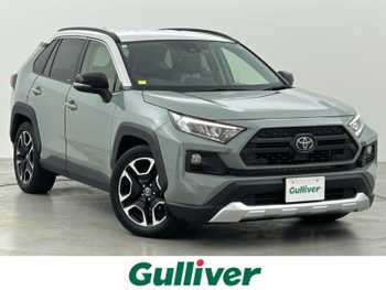 トヨタ ＲＡＶ４ アドベンチャー 純正8型ナビ Bカメラ ドラレコ ETC PCS BSM