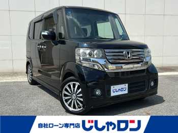 ホンダ Ｎ ＢＯＸ カスタム G ターボパッケージ ナビ 両側パワスラ パドルシフト