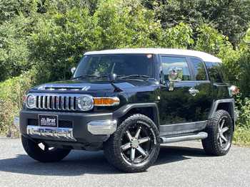 トヨタ ＦＪクルーザー  禁煙車 社外ナビ HERITAGEマフラー