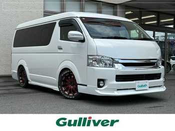 トヨタ ハイエース GL 社外ナビTV フリップダウン ベッドキット