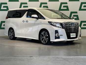 トヨタ アルファードハイブリット SR 禁煙車 サンルーフ フリップダウン ETC