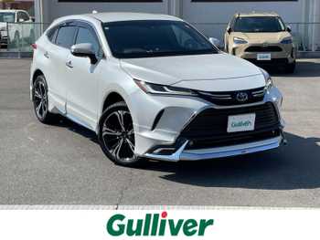 トヨタ ハリアー ハイブリッド Z レザーパッケージ モデリスタエアロ モデリスタ20インチAW