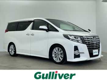 トヨタ アルファード S 純正ナビ 後席モニター 革調シートカバー