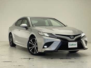 トヨタ カムリ WS ワンオーナー 純正9型ナビ ハーフレザー