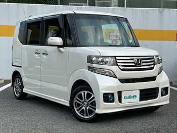 ホンダ Ｎ ＢＯＸ カスタム SSパッケージ 4WD　ナビ　Bカメラ　ETC2.0 両パワ