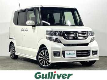 ホンダ Ｎ ＢＯＸ カスタム G ターボ Lパッケージ 純正ナビTV 両側電動 Bカメラ ETC クルコン