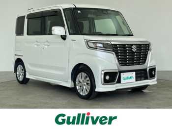 スズキ スペーシア カスタム HYBRID GS 1オーナー 8型ナビ BT対応 Bカメラ ETC LED