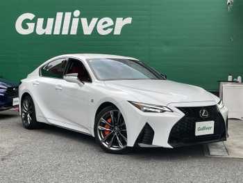 レクサス ＩＳ 350 Fスポーツ 禁煙 10.3型ナビ 全方位 赤革 自動追従