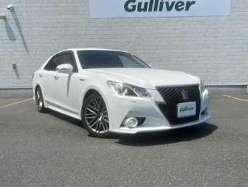 トヨタ クラウン ハイブリッド アスリートG 純正ナビ 全方位 クルコン レザーシート