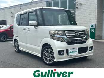 ホンダ Ｎ ＢＯＸ カスタム G Lパッケージ ワンオーナー 純正ナビ ETC ワンセグ