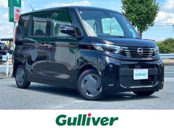 日産 ルークス X ターボ 1オナ/助手席スライドアップシート社外ナビ