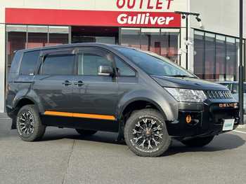 三菱 デリカＤ：５ アクティブギア 社外ナビ 両側Pスラ 後席モニター ETC