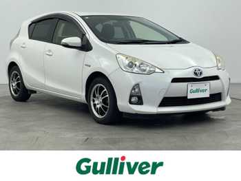 トヨタ アクア G ナビ BT対応 Bカメラ ETC ドラレコ 社外AW