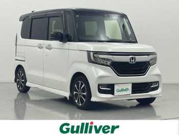 ホンダ Ｎ ＢＯＸ カスタム G L ホンダセンシング ワンオーナー 禁煙車 片側パワスラ ETC