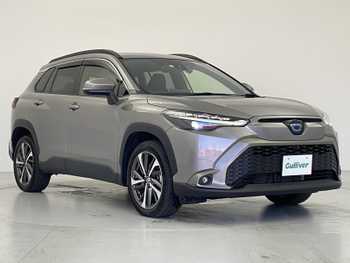 トヨタ カローラ クロス ハイブリッド Z 純正9型DAナビ 全方位 半革 BSM 寒冷地仕様