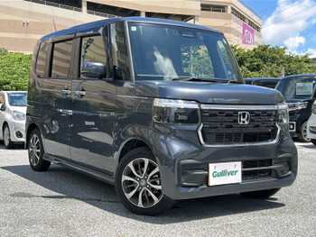 ホンダ Ｎ ＢＯＸ カスタム 禁煙車 純正9インチナビ 全方位カメラ ETC
