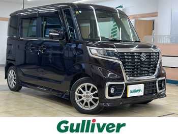 スズキ スペーシア カスタム HYBRID GS 社外ナビTV バックカメラ 左側パワスラ