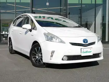 トヨタ プリウス α S Lセレクション 純正ナビ ETC Bカメラ ステリモ 社外アルミ