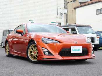トヨタ ８６ GT リミテッド 純正ナビ TRDドアハンドルプロテクター
