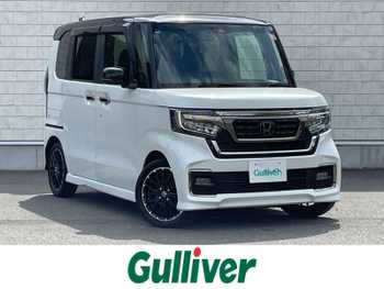 ホンダ Ｎ ＢＯＸ カスタム L ターボ 社外9型ナビ Bカメラ 両側電動 衝突軽減