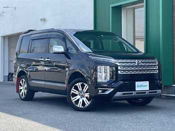 三菱 デリカＤ：５ P 禁煙車 10型ナビ 全方位 両側電動 衝突軽減