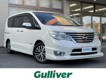 日産 セレナ HWS S HV Vエアロ+Sefty エアロ ナビTV クルコン 3列シート 純正AW