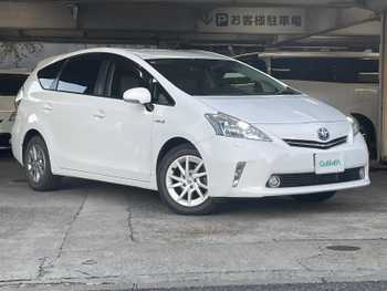 トヨタ プリウス α G 社外ナビ/バックカメラ/ETC/前後ドラレコ