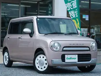 スズキ ラパン ショコラ X 純正ナビTV Bカメラ 前後ドラレコ