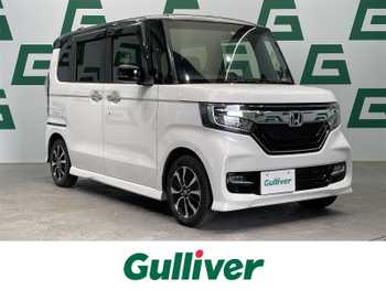 ホンダ Ｎ ＢＯＸ カスタム G L 禁煙車 片側パワスラ ナビ Bカメラ ETC