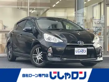 トヨタ アクア S 純正ナビ　モデリスタエアロ　ETC