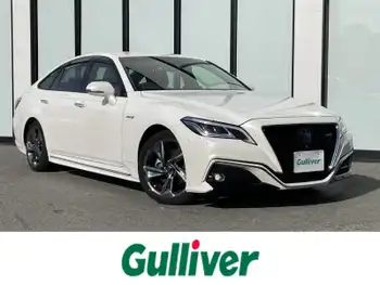 トヨタ クラウン ハイブリッド RS アドバンス 純正ナビ HUD BSM プリクラ ACC ETC2.0