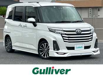 トヨタ ルーミー カスタムG－T 禁煙車 モデリスタエアロ 全方位カメラ