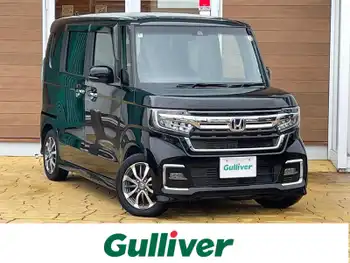 ホンダ Ｎ ＢＯＸ カスタム L 純正ナビ　CD/DVD/HDMI/BT　フルセグTV　