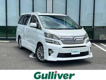 トヨタ ヴェルファイア 2．4Z ゴールデンアイズⅡ 純正8型ナビ サンルーフハーフレザー ETC