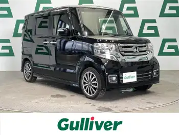 ホンダ Ｎ ＢＯＸ カスタム G ターボSSパッケージ 禁煙車 ナビ Bカメラ 両側パワスラ ETC HID
