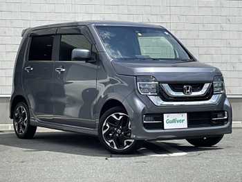 ホンダ Ｎ ＷＧＮ カスタム Lターボ ホンダS 禁煙 Hセンシング ACC 半革シート 社外ナビ