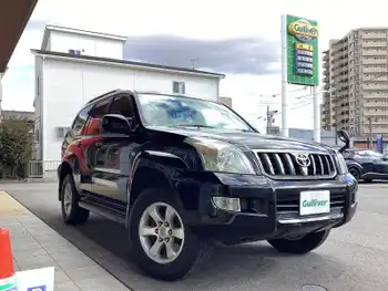 トヨタ ランドクルーザー プラド TX－LTD ワンオーナー　革シート　社外ナビ