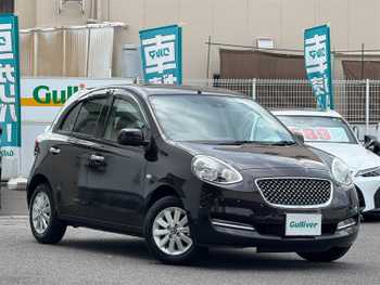 日産 マーチ ボレロ 禁煙ワンオーナー純正ナビフルセグエマブレ