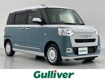 ダイハツ ムーヴ キャンバス ストライプス G 1オーナー 全方位 ETC 衝突軽減 LED