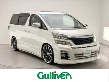 トヨタ ヴェルファイア 2．4Z 社外8型ナビ フリップ 両P クルコン SR HID