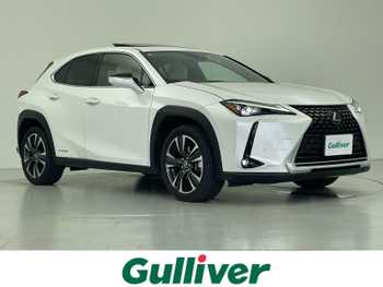 レクサス ＵＸ 250h バージョンL 禁煙 純正ナビ サンルーフ 白革 全方位 BSM